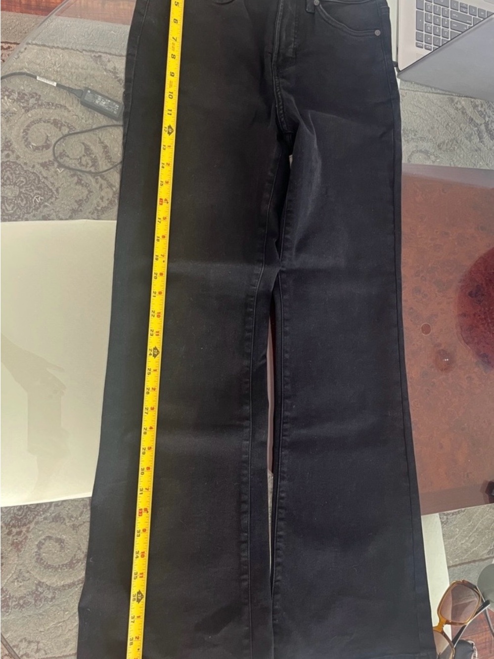 LC Lauren Conrad Black Flared Jeans - Picture 4 of 5